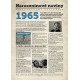 Narozeninové noviny 1965 s vlastním textem a fotografií