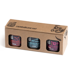 Grilovací balíček dobrot - Ciburger Hot, BBQ, Ohnivý křídla