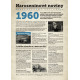 Narozeninové noviny 1960 s vlastním textem a fotografií