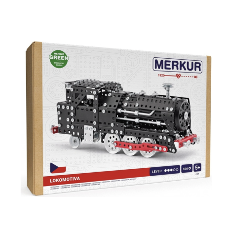 Stavebnice Merkur - LOKOMOTIVA