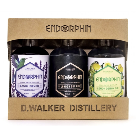 Degustační sada prémiových českých ginů  3x200ml